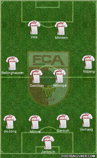 FC Augsburg Formation 2011