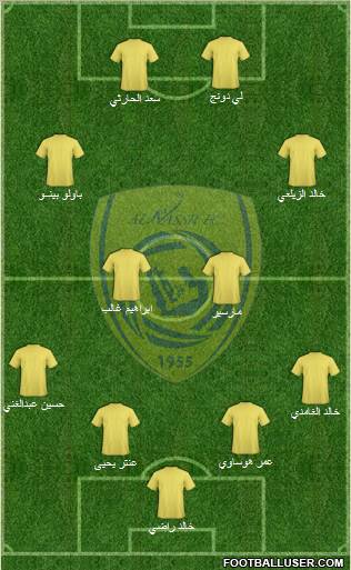 Al-Nassr (KSA) Formation 2011