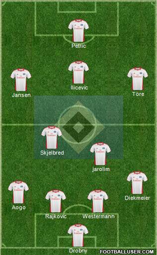 Hamburger SV Formation 2011