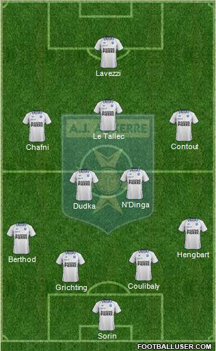 A.J. Auxerre Formation 2011