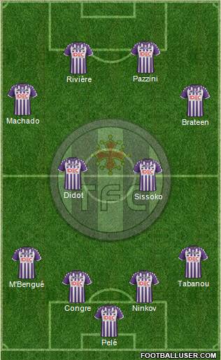 Toulouse Football Club Formation 2011