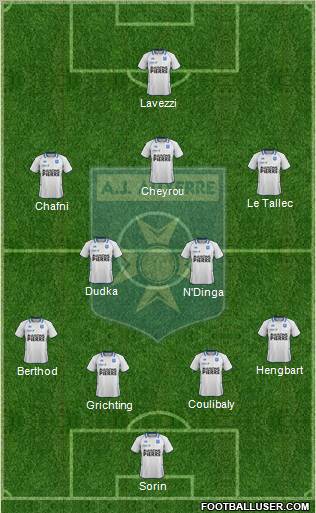 A.J. Auxerre Formation 2011