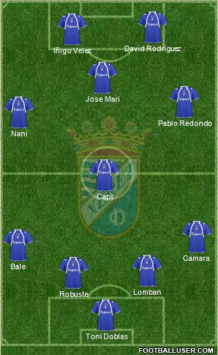 Xerez C.D., S.A.D. Formation 2011