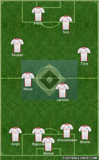 Hamburger SV Formation 2011