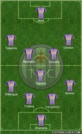 Toulouse Football Club Formation 2011