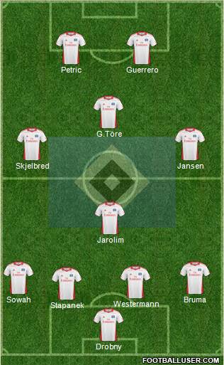 Hamburger SV Formation 2011