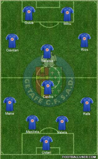 Getafe C.F., S.A.D. Formation 2011