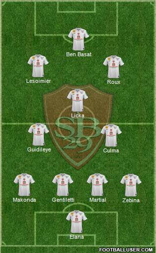 Stade Brestois 29 Formation 2011