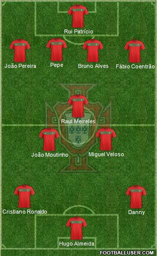 Portugal Formation 2011