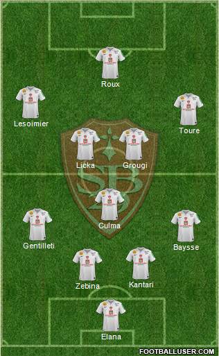 Stade Brestois 29 Formation 2011