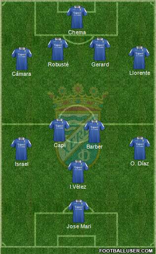 Xerez C.D., S.A.D. Formation 2011