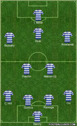 Queens Park Rangers Formation 2011