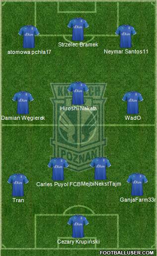 Lech Poznan Formation 2011