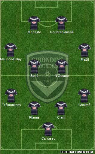 FC Girondins de Bordeaux Formation 2011