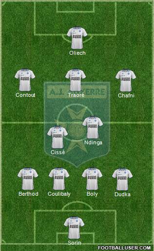 A.J. Auxerre Formation 2011