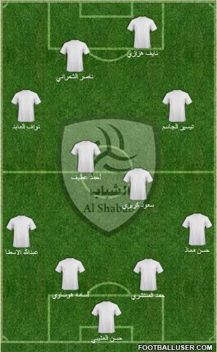 Al-Shabab (KSA) Formation 2011