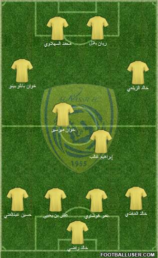 Al-Nassr (KSA) Formation 2011