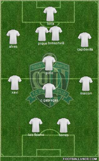 Dinamo Tbilisi Formation 2011