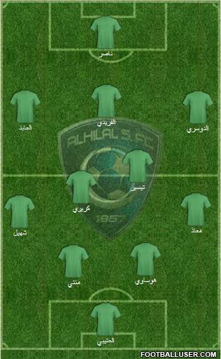 Al-Hilal (KSA) Formation 2011