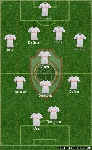 R Antwerp FC Formation 2011