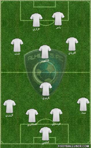 Al-Hilal (KSA) Formation 2011