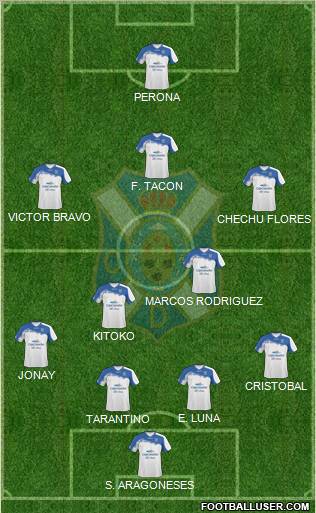 C.D. Tenerife S.A.D. Formation 2011