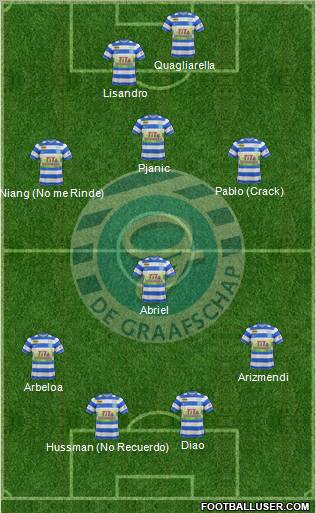 De Graafschap Formation 2011