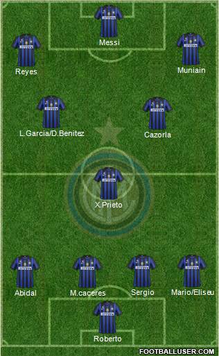 F.C. Internazionale Formation 2011