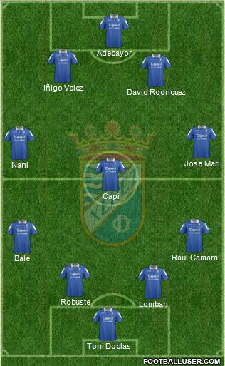 Xerez C.D., S.A.D. Formation 2011