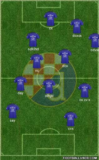 NK Dinamo Formation 2011