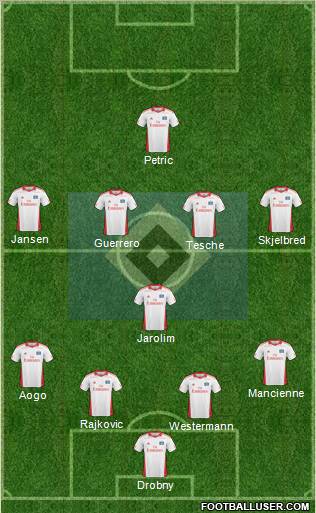 Hamburger SV Formation 2011