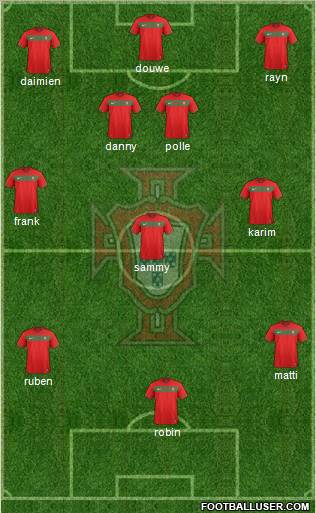 Portugal Formation 2011