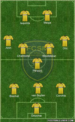 FC Sochaux-Montbéliard Formation 2011