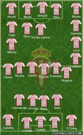 Real Sporting S.A.D. Formation 2011