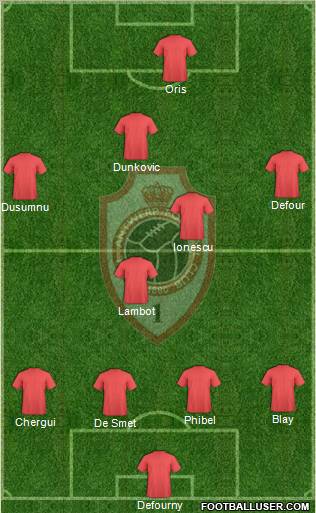 R Antwerp FC Formation 2011