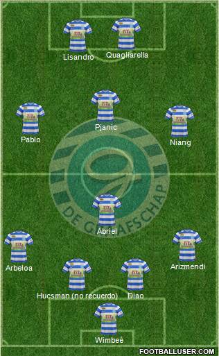 De Graafschap Formation 2011