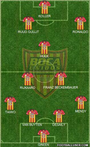 Boca Unidos Formation 2011