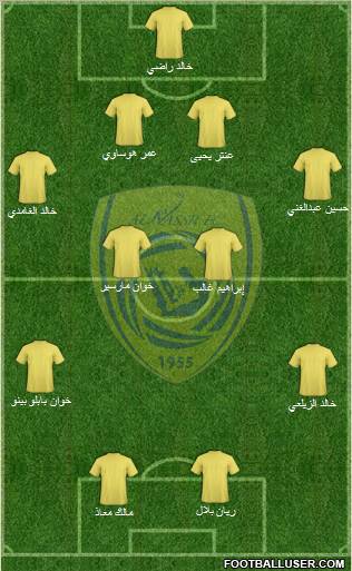 Al-Nassr (KSA) Formation 2011