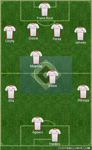 Hamburger SV Formation 2011