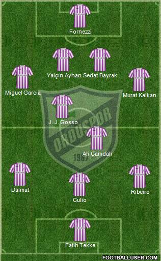 Orduspor Formation 2011