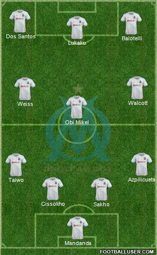 Olympique de Marseille Formation 2011