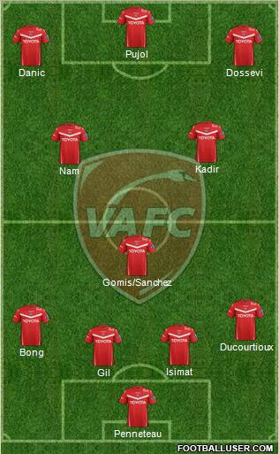 Valenciennes Football Club Formation 2011