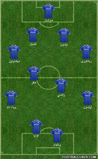 Cardiff City Formation 2011