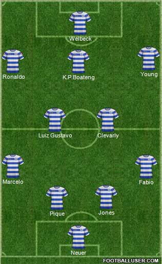 Queens Park Rangers Formation 2011