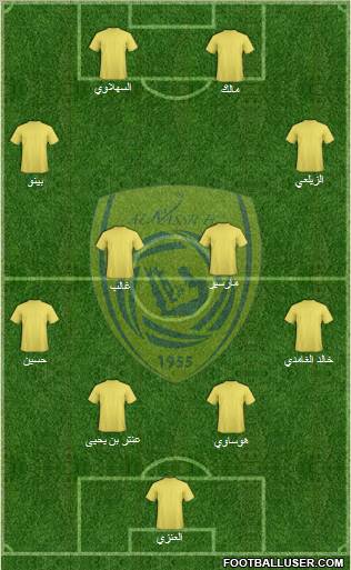 Al-Nassr (KSA) Formation 2011