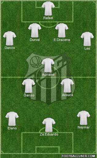 Santos FC (AP) Formation 2011