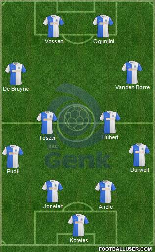 K Racing Club Genk Formation 2011