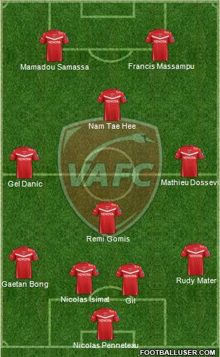 Valenciennes Football Club Formation 2011