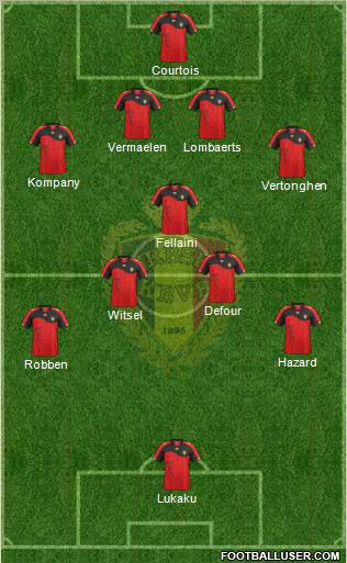 Belgium Formation 2011