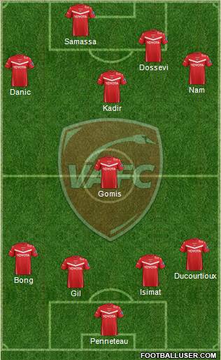 Valenciennes Football Club Formation 2011